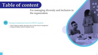 Managing Diversity And Inclusion In The Organization Powerpoint Presentation Slides Compatible Appealing