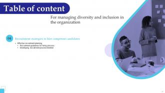 Managing Diversity And Inclusion In The Organization Powerpoint Presentation Slides Professional Appealing