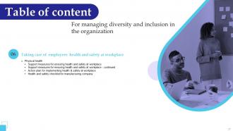 Managing Diversity And Inclusion In The Organization Powerpoint Presentation Slides Image Informative