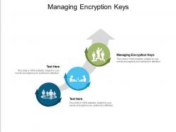 Managing encryption keys ppt powerpoint presentation slides format cpb