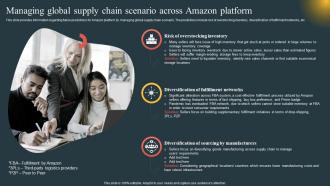 Managing Global Supply Chain Scenario Across Amazon Comprehensive Guide Highlighting Amazon Achievement Researched Compatible