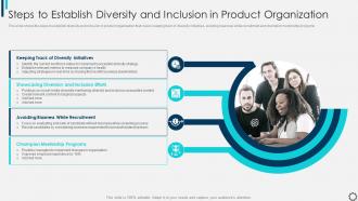 Managing Innovating Product Management Steps Establish Diversity Inclusion Product