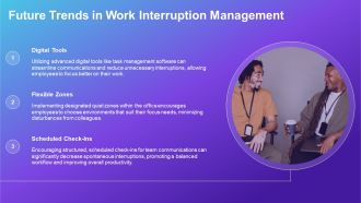 Managing Interruptions From Colleagues At Work PPT Demonstration AT Idea Downloadable