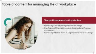 Managing Life At Workplace Powerpoint Presentation Slides Complete Deck Compatible Designed