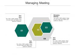 Managing meeting ppt powerpoint presentation show objects cpb