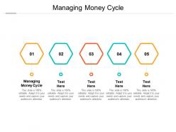 Managing money cycle ppt powerpoint presentation inspiration slides cpb