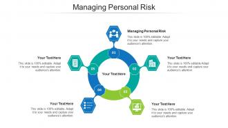 Managing personal risk ppt powerpoint presentation infographics example cpb
