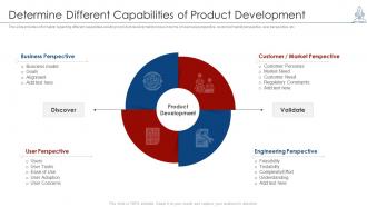 Managing product launch different capabilities product development