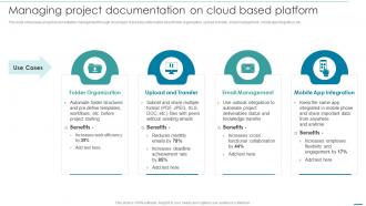 Managing Project Documentation On Cloud Based Platform Integrating Cloud Systems