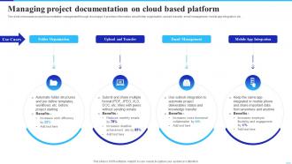 Managing Project Documentation On Cloud Implementing Cloud Technology To Improve Project Management
