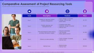 Managing Project Lifecyle Process Comparative Assessment Of Project Resourcing Tools