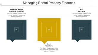 Managing Rental Property Finances Ppt Powerpoint Presentation Model Cpb