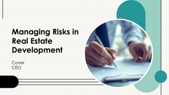 Managing Risks In Real Estate Development PPT Template AT