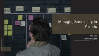 Managing Scope Creep In Projects PPT Example AT