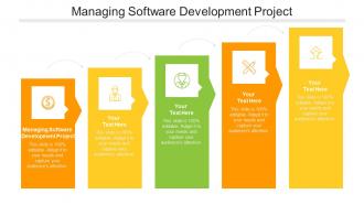 Managing software development project ppt powerpoint presentation styles inspiration cpb