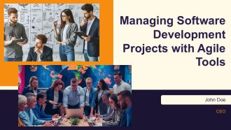 Managing Software Development Projects With Agile Tools PPT Structure AT