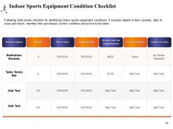 Managing sports and fitness center powerpoint presentation slides