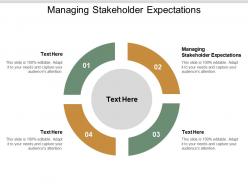 Managing stakeholder expectations ppt powerpoint presentation infographic template graphics cpb
