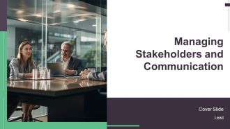 Managing Stakeholders And Communication PPT Structure AT