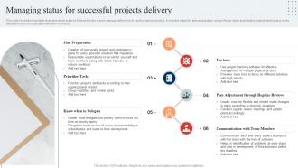 Managing Status For Successful Projects Delivery