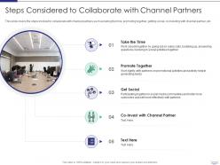 Managing Strategic Partnerships Steps Considered To Collaborate With Channel Partners