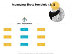 Managing stress exercise ppt powerpoint presentation professional
