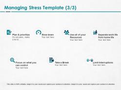 Managing Stress Resources Ppt Powerpoint Presentation Pictures