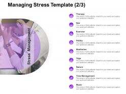 Managing stress time management ppt powerpoint presentation pictures