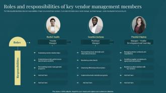 Managing Suppliers Effectively Purchase Supply Operations Roles And Responsibilities Of Key Vendor Management