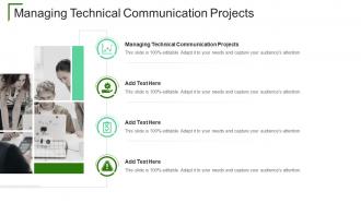 Managing Technical Communication Projects In Powerpoint And Google Slides Cpb