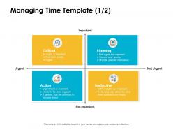 Managing time critical ppt powerpoint presentation pictures design