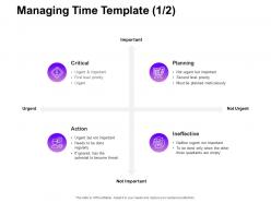 Managing time ineffective ppt powerpoint presentation pictures structure