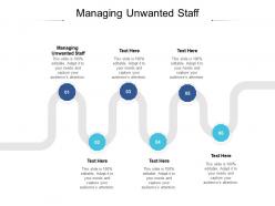 Managing unwanted staff ppt powerpoint presentation model examples cpb