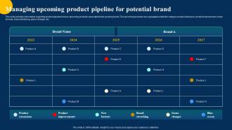 Managing Upcoming Product Pipeline For Brand Performance Improvement Branding SS