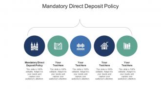 Mandatory direct deposit policy ppt powerpoint presentation outline show cpb