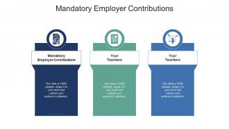 Mandatory employer contributions ppt powerpoint presentation infographics slide cpb