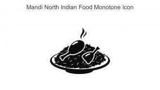 Mandi North Indian Food Monotone Icon In Powerpoint Pptx Png And Editable Eps Format