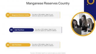 Manganese Reserves Country In Powerpoint And Google Slides Cpb
