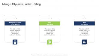 Mango Glycemic Index Rating In Powerpoint And Google Slides Cpb