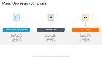 Manic Depression Symptoms In Powerpoint And Google Slides Cpb