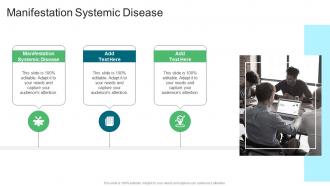Manifestation Systemic Disease In Powerpoint And Google Slides Cpb