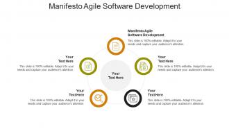 Manifesto agile software development ppt powerpoint presentation infographic cpb