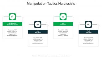Manipulation Tactics Narcissists In Powerpoint And Google Slides Cpb