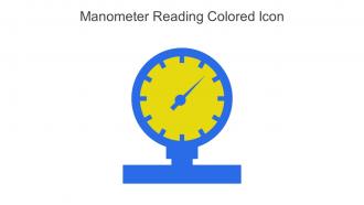 Manometer Reading Colored Icon In Powerpoint Pptx Png And Editable Eps Format