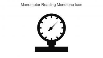 Manometer Reading Monotone Icon In Powerpoint Pptx Png And Editable Eps Format