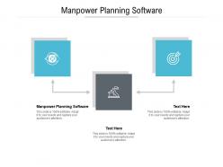 Manpower planning software ppt powerpoint presentation inspiration graphics pictures cpb