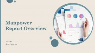 Manpower Report Overview PPT Template ACP Manpower Report Overview PPT Template ACP