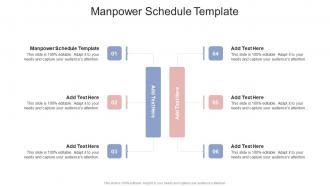 Manpower Schedule Template In Powerpoint And Google Slides Cpb