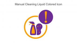 Manual Cleaning Liquid Colored Icon In Powerpoint Pptx Png And Editable Eps Format