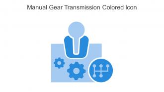 Manual Gear Transmission Colored Icon In Powerpoint Pptx Png And Editable Eps Format